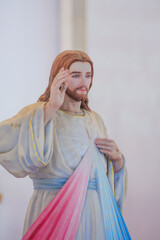 Divine Mercy Catholic Jesus religious statue
