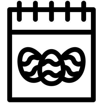 Easter Eggs clip art preview