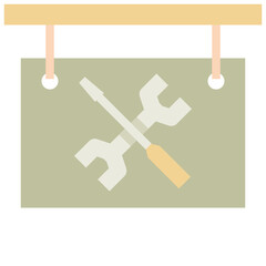 fix things flat icon