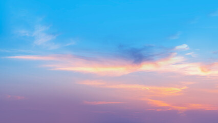 Sky sunset cloud color background