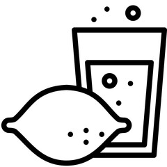 cleaning black outline icon