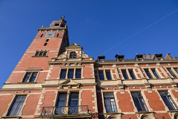 Die Stadt Leer in Ostfriesland