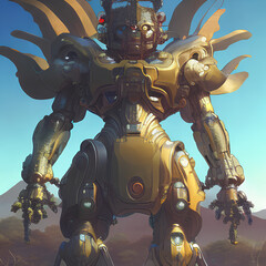 robot cyborg soldier