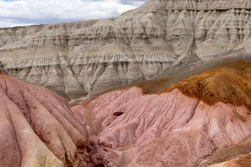 Discovering the beautiful Tierra de Colores in Parque Patagonia in Argentina, South America