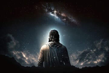 Jesus in the Firmament of the Firmament Generative AI	