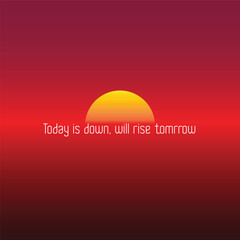 abstract background with sun