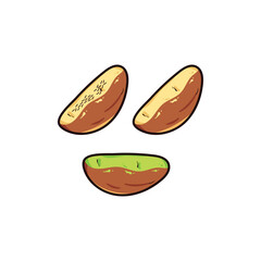Kue Pukis Illustration Template, Indonesian Traditional Food.