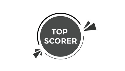 Top scorer button web banner templates. Vector Illustration
