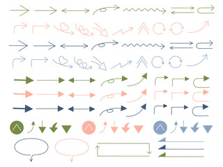 手書き矢印セット④