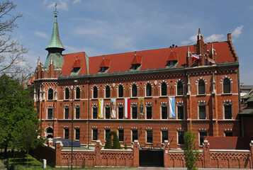 Obraz premium Catholic Seminary in Cracow, Poland