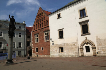 Fototapeta na wymiar St. Mary Magdalene Square in Cracow, Poland