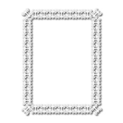 frames in vintage style with elements of ornament, art, pattern, background, texture