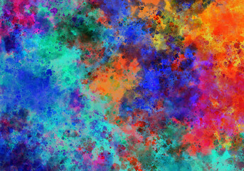 Obraz na płótnie Canvas High resolution images of colorful paint splash backgrounds 