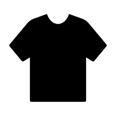 Laundry and dry cleaning t shirt icon. Symbol illustration.