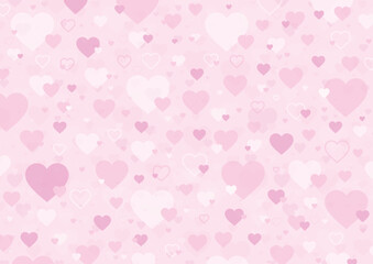 ハート背景　パッケージ　梱包　バレンタイン　壁紙