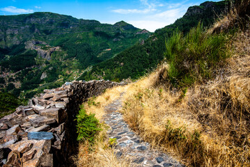 Fototapeta na wymiar 2022 08 22 Madeira path 1
