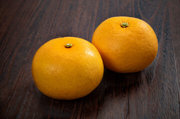 鹿児島県名産の柑橘類、紅甘夏