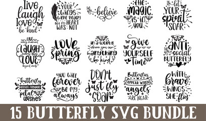 Butterfly SVG Bundle