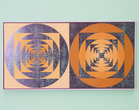 Art collection of the museum Deichtorhallen in Hamburg - Anwar Jalal Shemza India