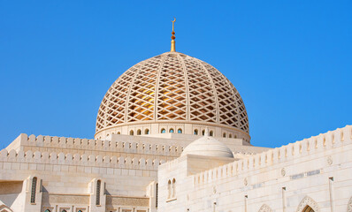 Sultan Qaboos Grand Mosque. Sultanate of Oman, Maskat