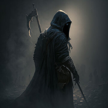 person in the night