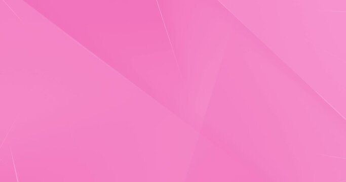 4k minimalist abstract light rosy pink animated seamless loop background. Minimal polygonal random network. Soft luxury gradient color 3d backdrop. Romantic elegant festive abstract digital wallpaper