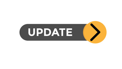 Update button web banner templates. Vector Illustration
