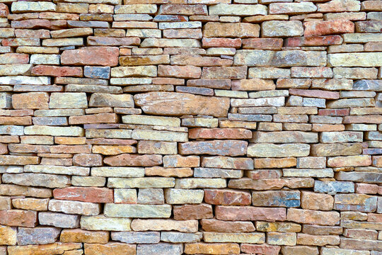 rural brick wall