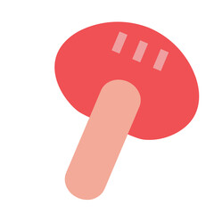 Mushroom Flat Icon