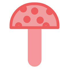 Mushroom Flat Icon