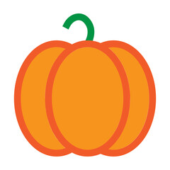 Pumpkin Flat Icon