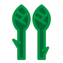 Asparagus Flat Icon