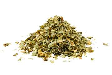 Heap of dried scallions