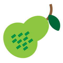 Avocado Flat Icon