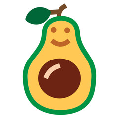 Avocado Flat Icon