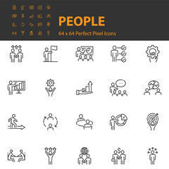 set of people icons, team, , meeting, business,
