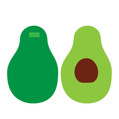 Avocado Flat Icon