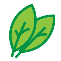 Leaf Flat Icon