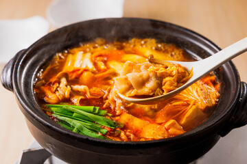キムチ鍋 　KimuchiI hot pot