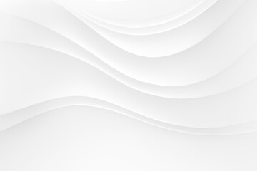 White and grey curves wave lines background texture, web design , banner , business concept.