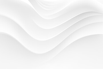 Fototapeta premium White and grey curves wave lines background texture, web design , banner , business concept.