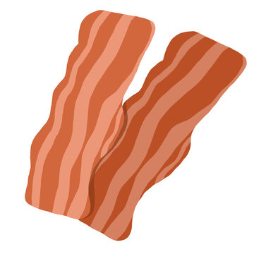 bacon strips cartoon