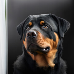 Obraz premium Rottweiler-02