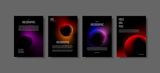 Stunning and Unique Vector Gradient A4 Template Design Pack