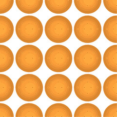 Pattern homemade cookie different taste in pastry biscuit