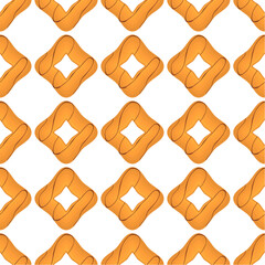 Pattern homemade cookie different taste in pastry biscuit