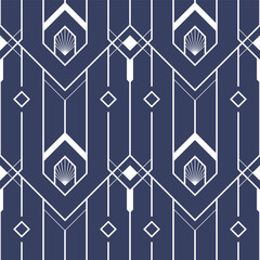 Abstract geometric pattern with white lines