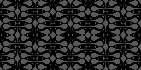 Modern abstract shapes  background. Seamless pattern.Vector. モダンな抽象的なパターン
