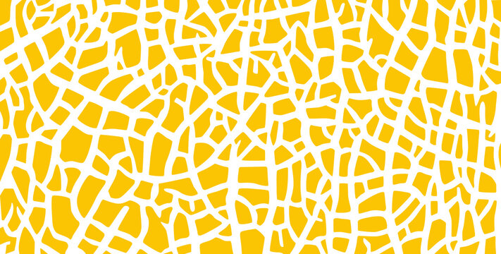 Japanese melon texture for pattern, Vector eps 10, perfect for wallpaper or design elements	
