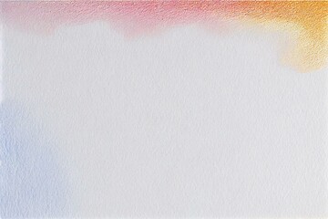 Obraz premium Watercolor paper texture on macro. High resolution photo, watercolor style AI Generated